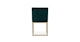 Oscuro Garland Green Dining Chair - Gallery View 4 of 10.