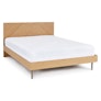 Nera Queen Low Profile Bed - Oak