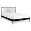 American Black Ash Queen-sized Wood Spindle Bed | Lenia | Article