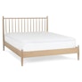 Lenia Queen Bed - White Oak