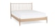 Lenia White Oak Queen Bed - Gallery View 1 of 13.