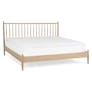 Lenia King Bed - White Oak
