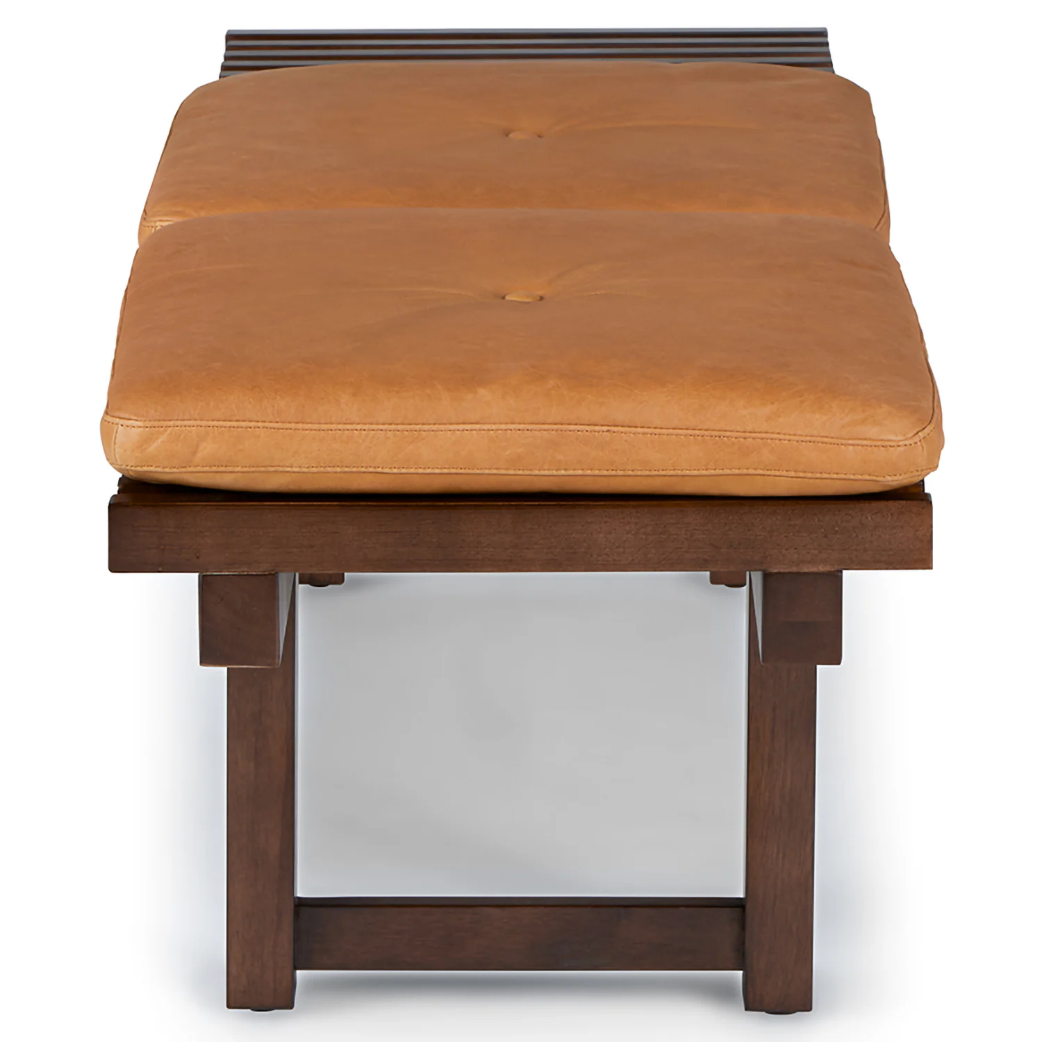 Ripa 59" Leather Bench - Charme Tan | Stylish Seating