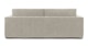 Alzey Whistle Gray Slipcover Sofa - Gallery View 4 of 11.