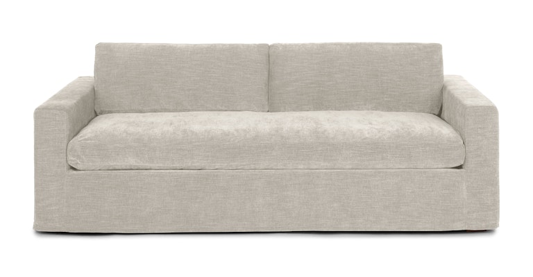 Alzey Whistle Gray Slipcover Sofa - Primary View 1 of 11 (Open Fullscreen View).