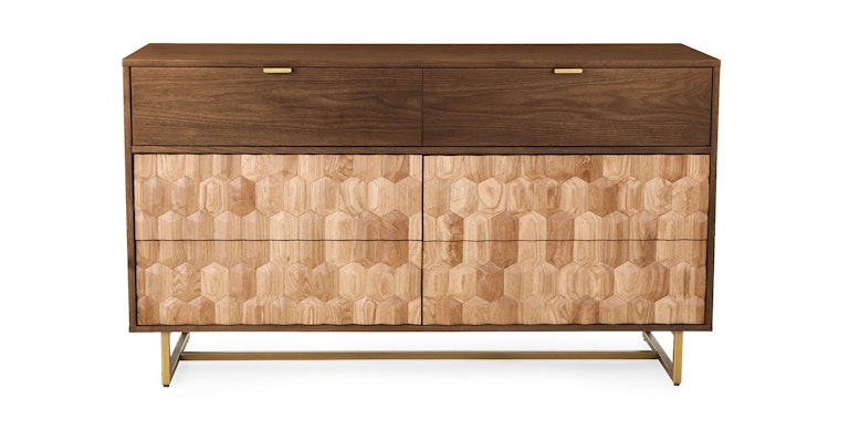 Geome 6 Drawer Double Dresser - Primary View 1 of 13 (Open Fullscreen View).