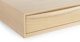 Lenia White Oak Floating Nightstand - Gallery View 6 of 9.
