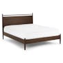 Lenia Queen Panel Bed - Walnut