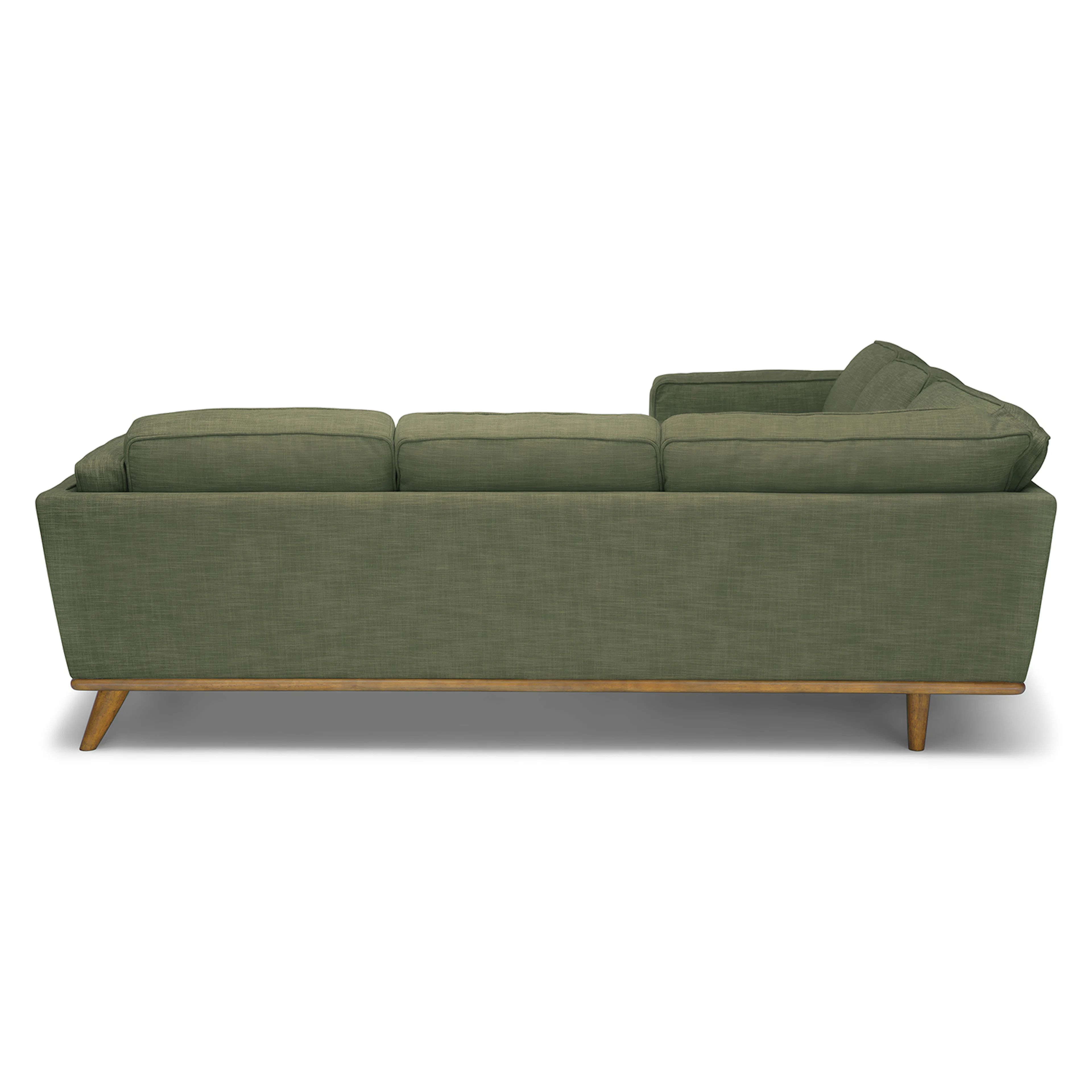 Timber 93" Corner Sectional - Olio Green