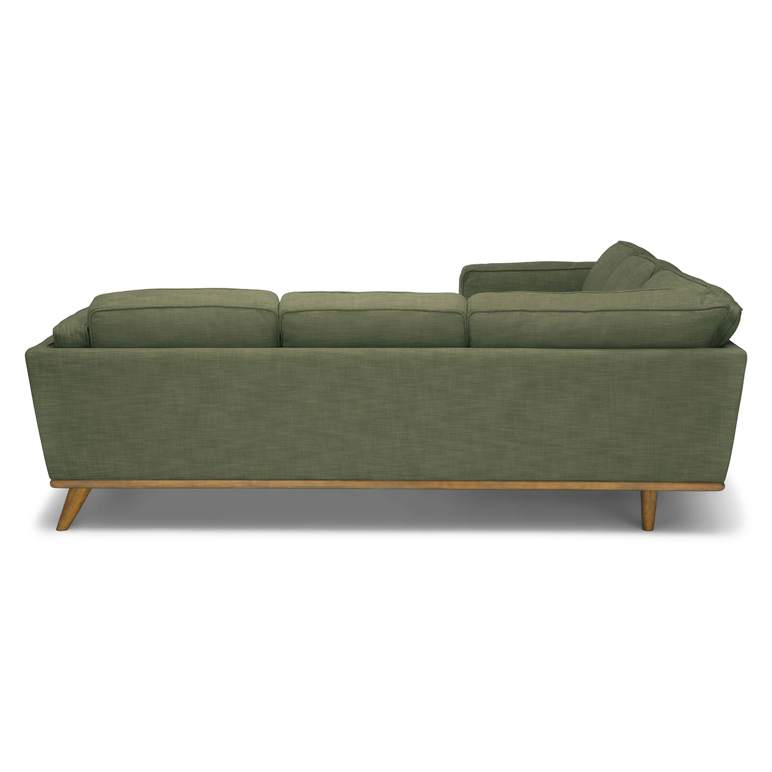 Timber 93" Corner Sectional - Olio Green