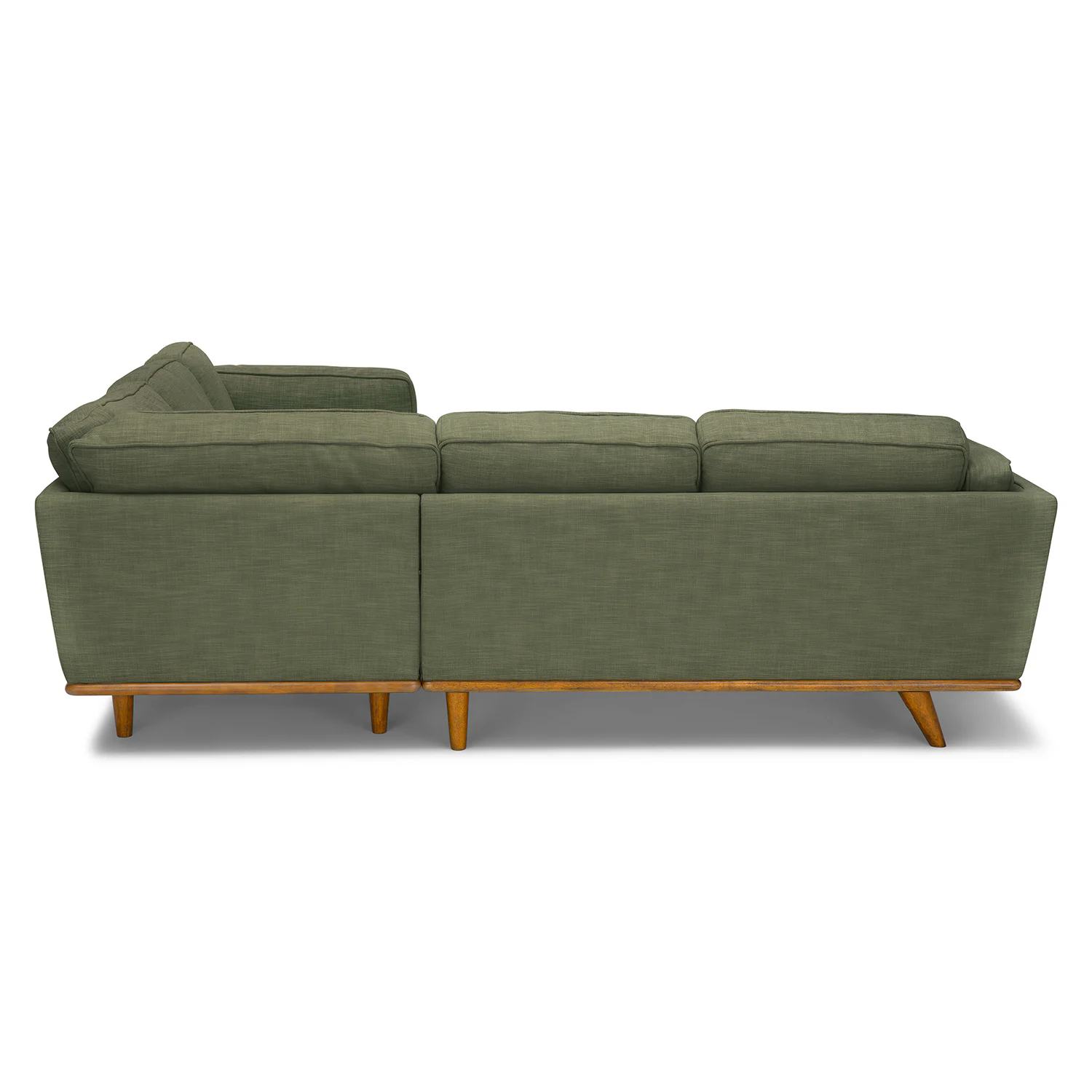 Timber 93" Corner Sectional - Olio Green