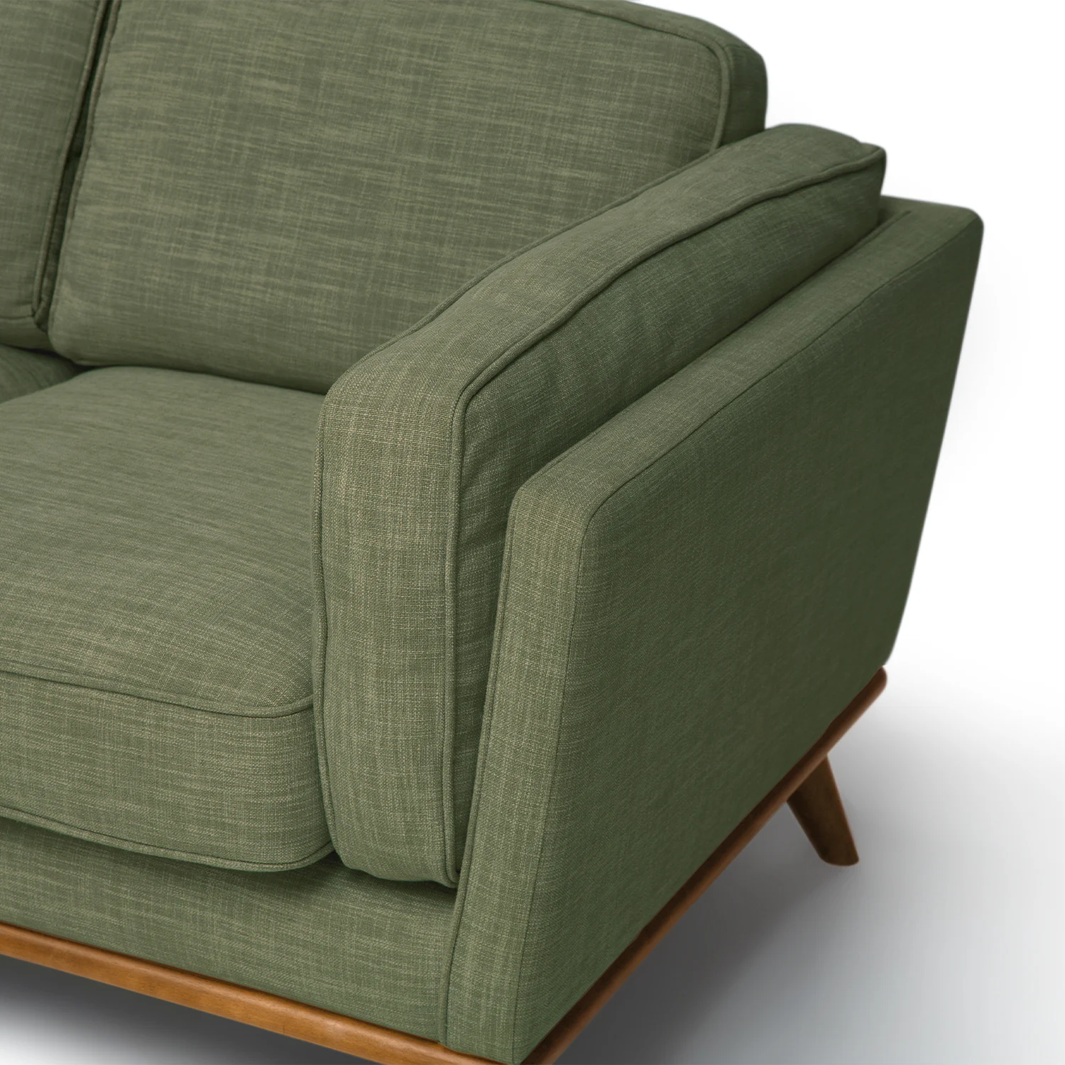 Timber 93" Corner Sectional - Olio Green