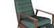 Ellow Willow Green Recliner - Gallery View 9 of 14.
