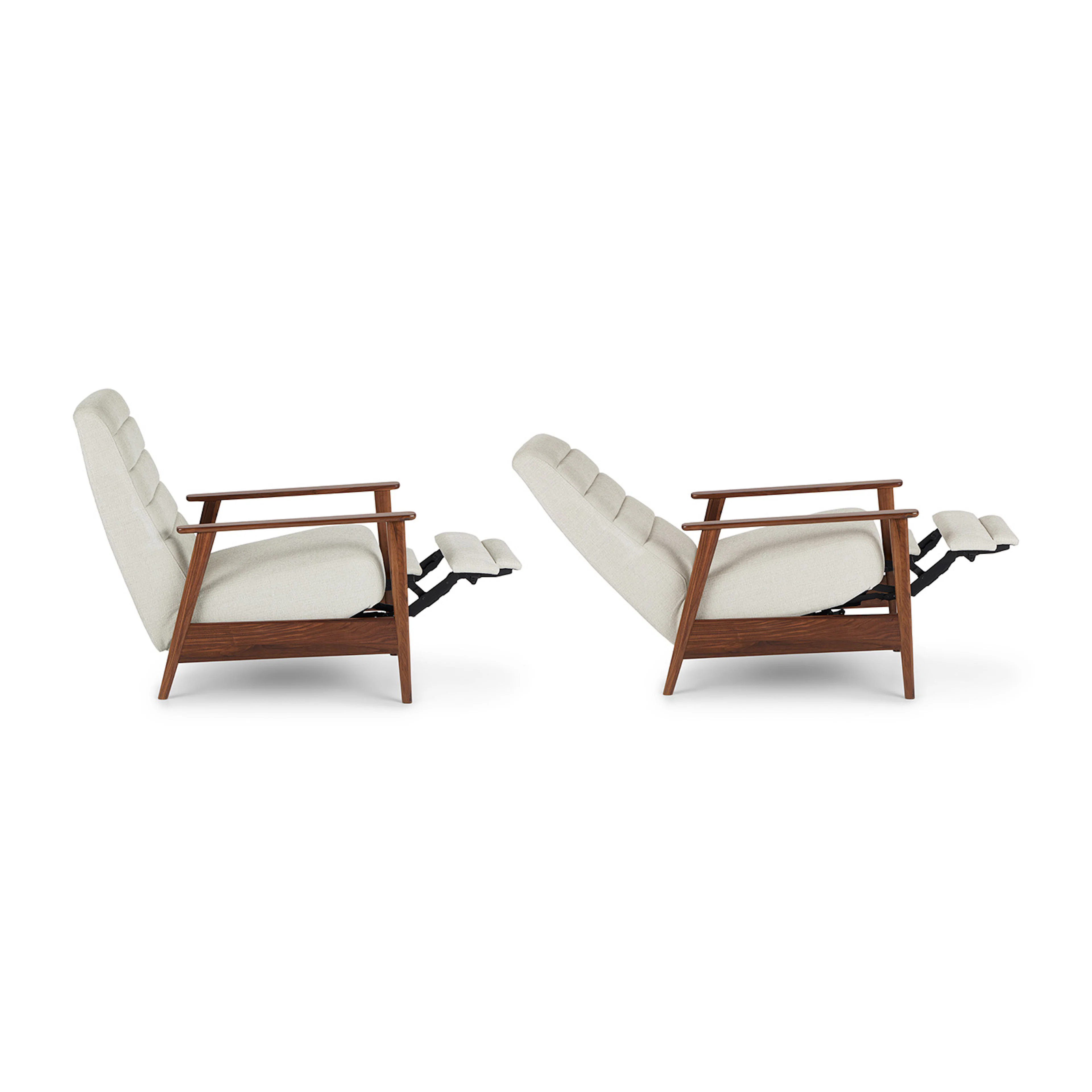 Ellow 28.5" Reclining Lounge Chair - Ashford Gray