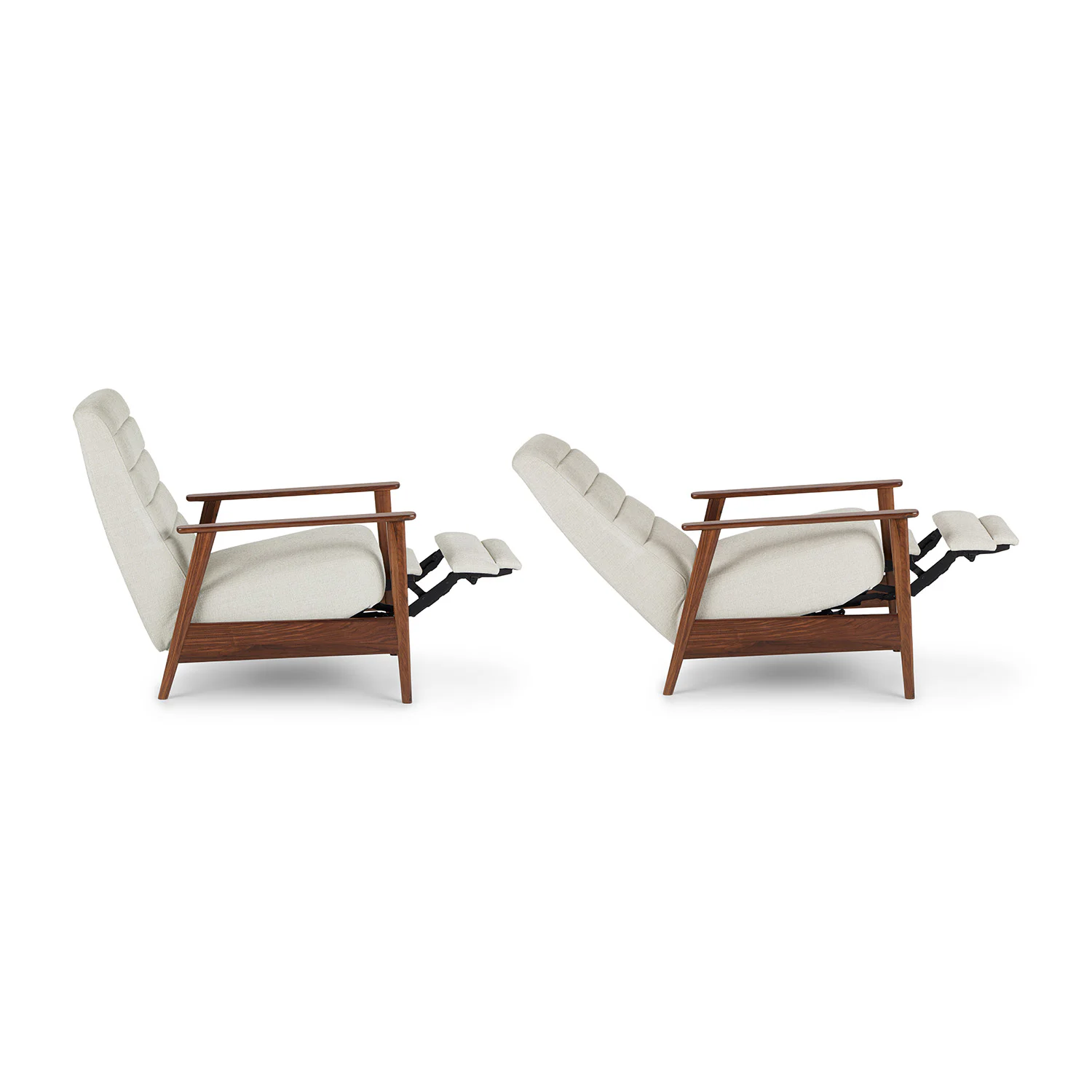 Ellow 28.5" Reclining Lounge Chair - Ashford Gray