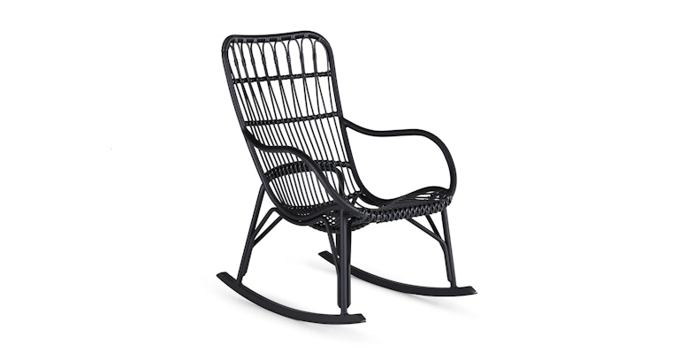 Medan Graphite Rocking Chair - Primary View 1 of 12 (Open Fullscreen View).