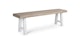 Tavola Driftwood Gray Bench - Gallery View 1 of 9.