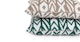 Sablon Sisal Beige and Munro Green Pillow Set - Gallery View 5 of 6.