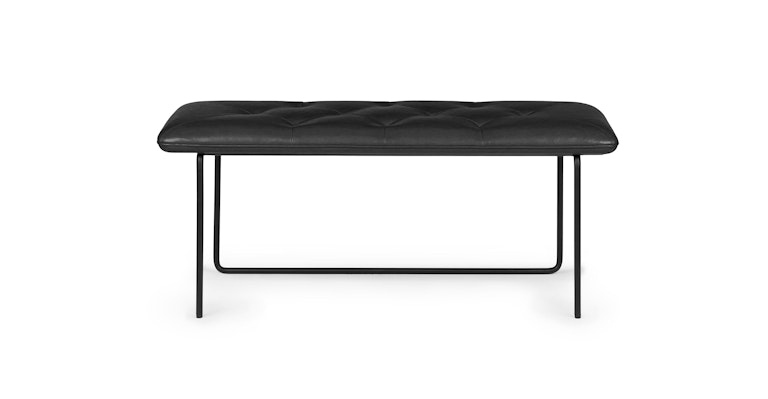 Level Bella Black 43" Bench - Primary View 1 of 10 (Open Fullscreen View).