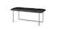 Level Bella Black 43" Bench - Gallery View 3 of 10.