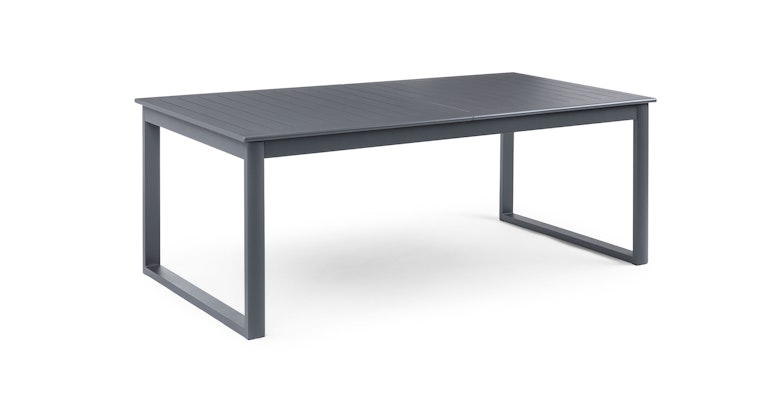Ofer Dark Gray Table, Extendable - Primary View 1 of 16 (Open Fullscreen View).