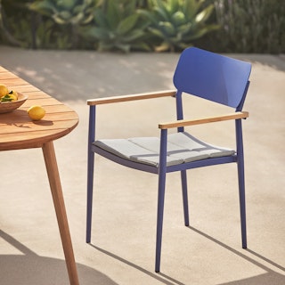Elan Horizon Blue Dining Chair