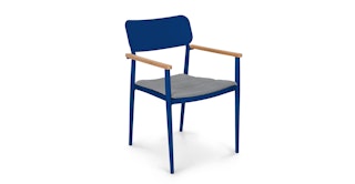Elan Horizon Blue Dining Chair