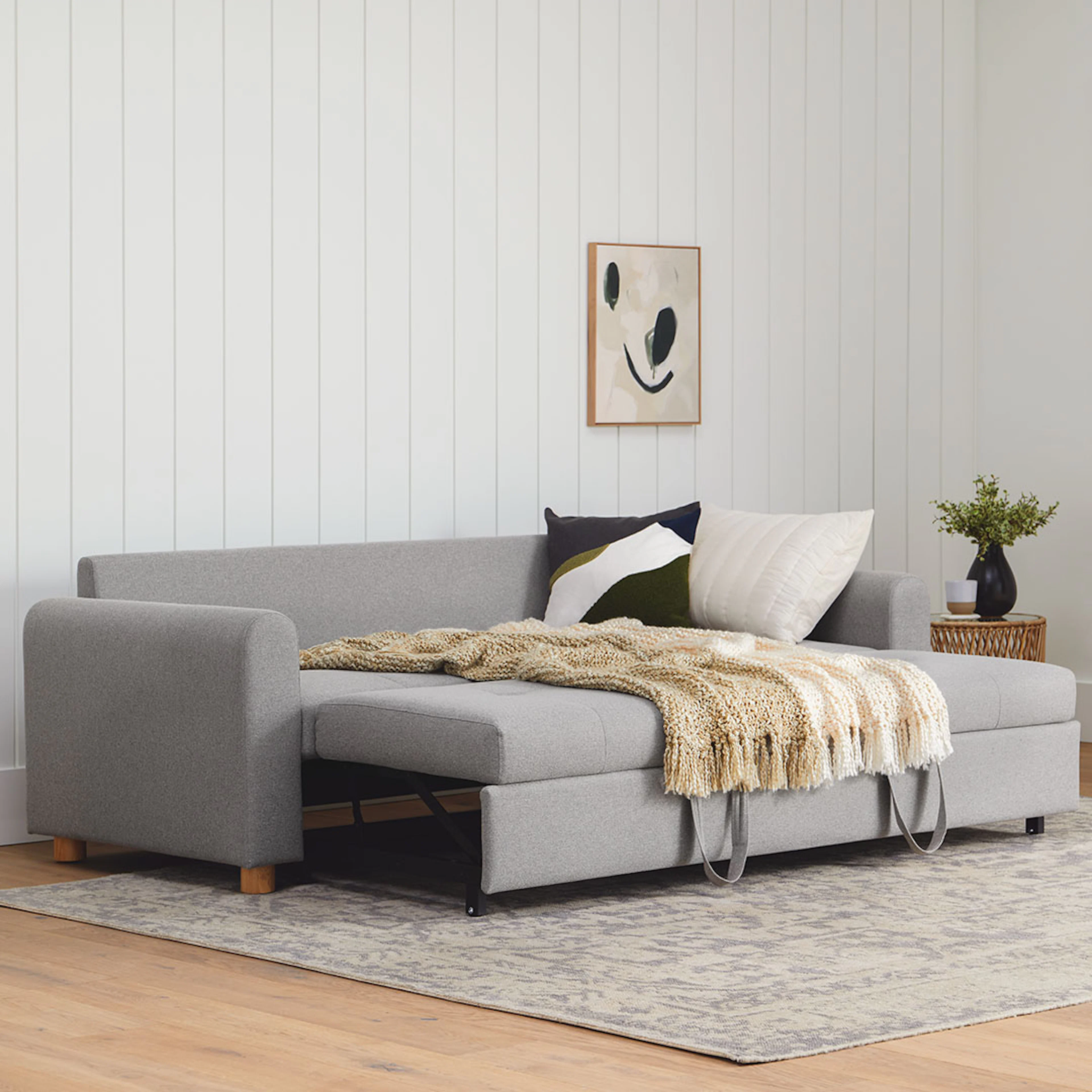 Nordby 87" Sofa Bed - Pep Gray