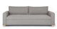 Nordby Pep Gray Sofa Bed - Gallery View 1 of 16.