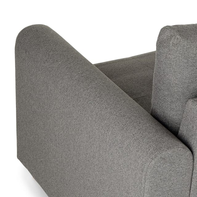 Henge Gray 2Seater Fabric Sofa Bed Nordby Article