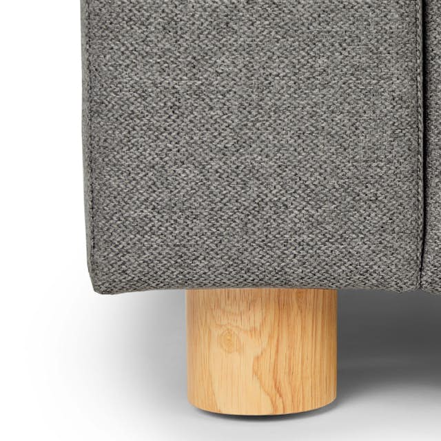 Henge Gray 2Seater Fabric Sofa Bed Nordby Article