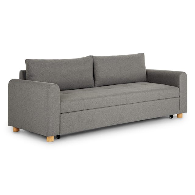 Henge Gray 2Seater Fabric Sofa Bed Nordby Article