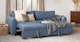 Nordby Lull Blue Sofa Bed - Gallery View 3 of 16.