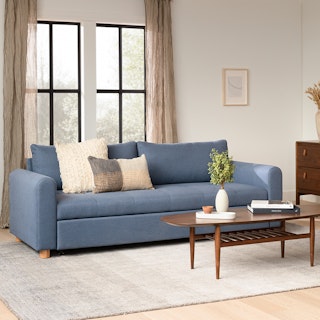 Nordby Lull Blue Sofa Bed