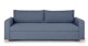 Nordby Lull Blue Sofa Bed - Gallery View 1 of 16.