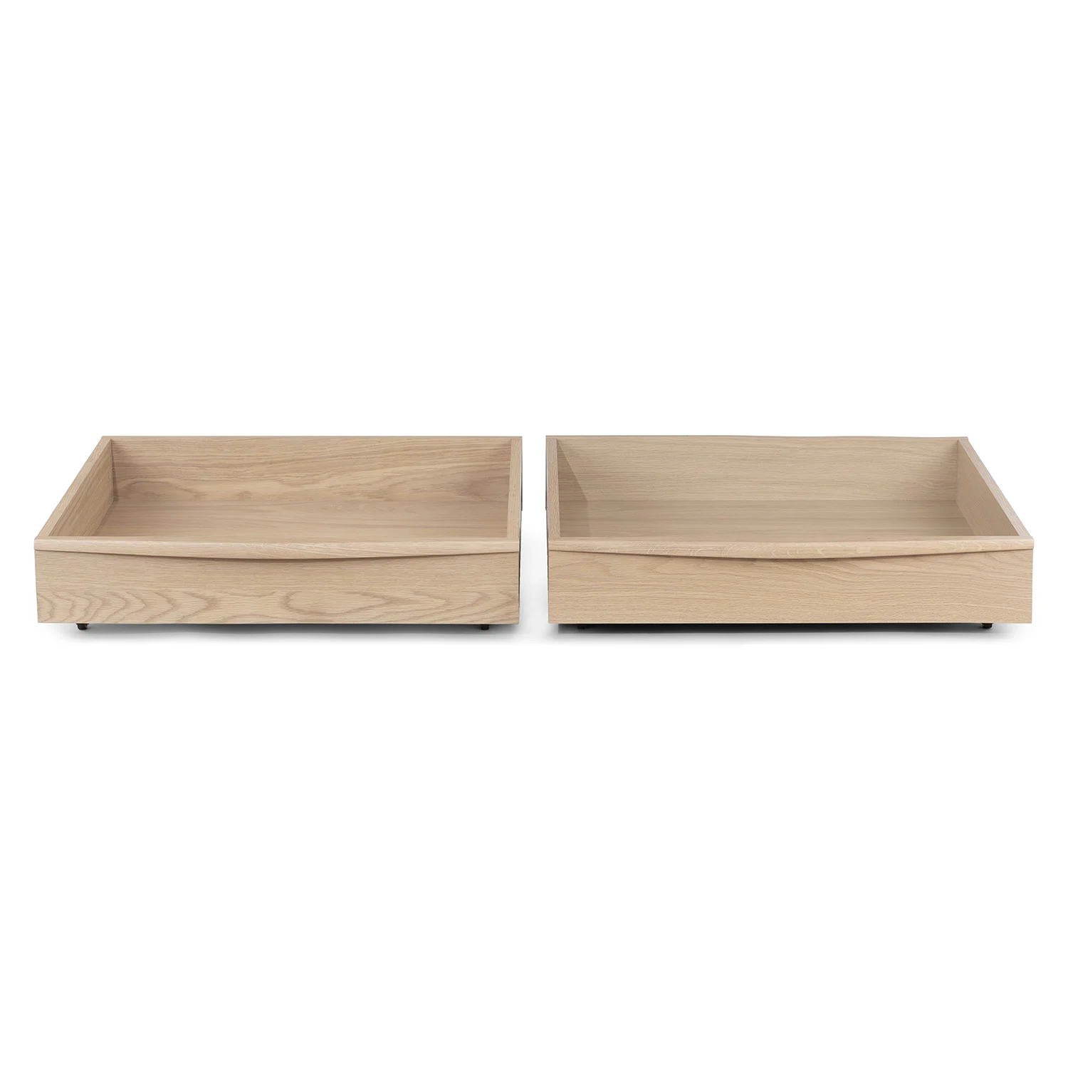 Lenia Underbed Storage Drawer Set - White Oak