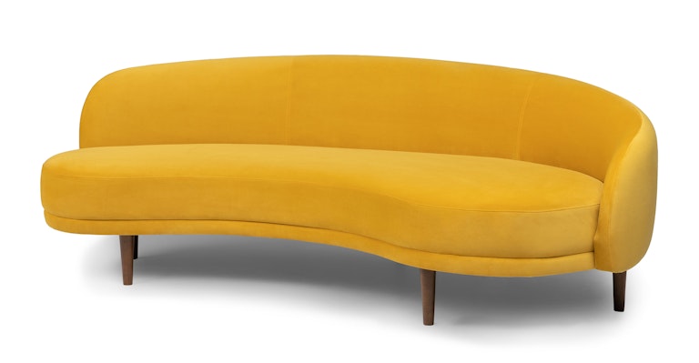 Kayra Harvest Gold Sofa - Primary View 1 of 14 (Open Fullscreen View).