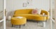 Kayra Harvest Gold Sofa - Gallery View 2 of 14.