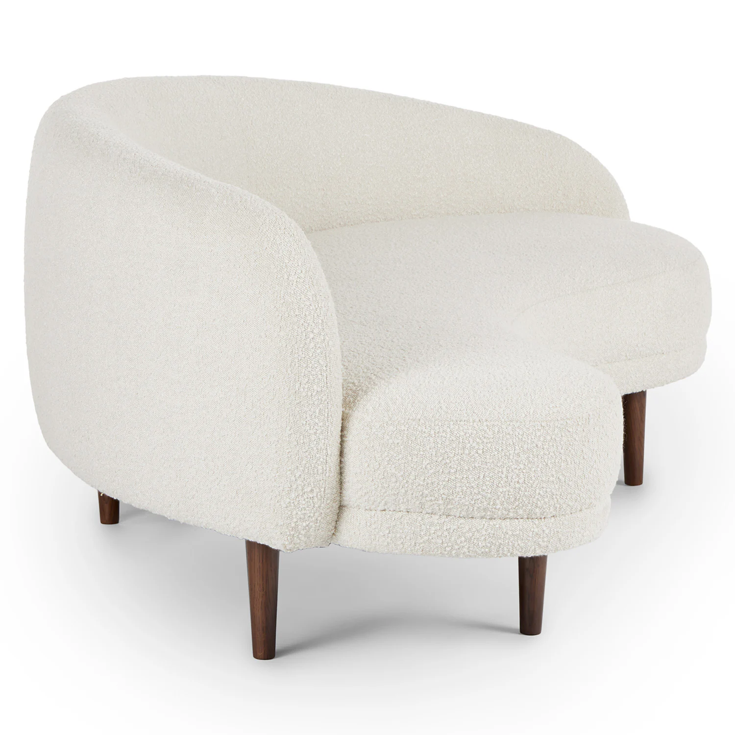 Kayra 87" Sofa - Ivory Bouclé