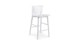 Rus White Counter Stool - Gallery View 1 of 10.