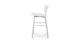 Rus White Counter Stool - Gallery View 4 of 10.