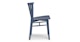 Rus Oslo Blue Dining Chair - Gallery View 3 of 12.