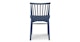 Rus Oslo Blue Dining Chair - Gallery View 4 of 12.