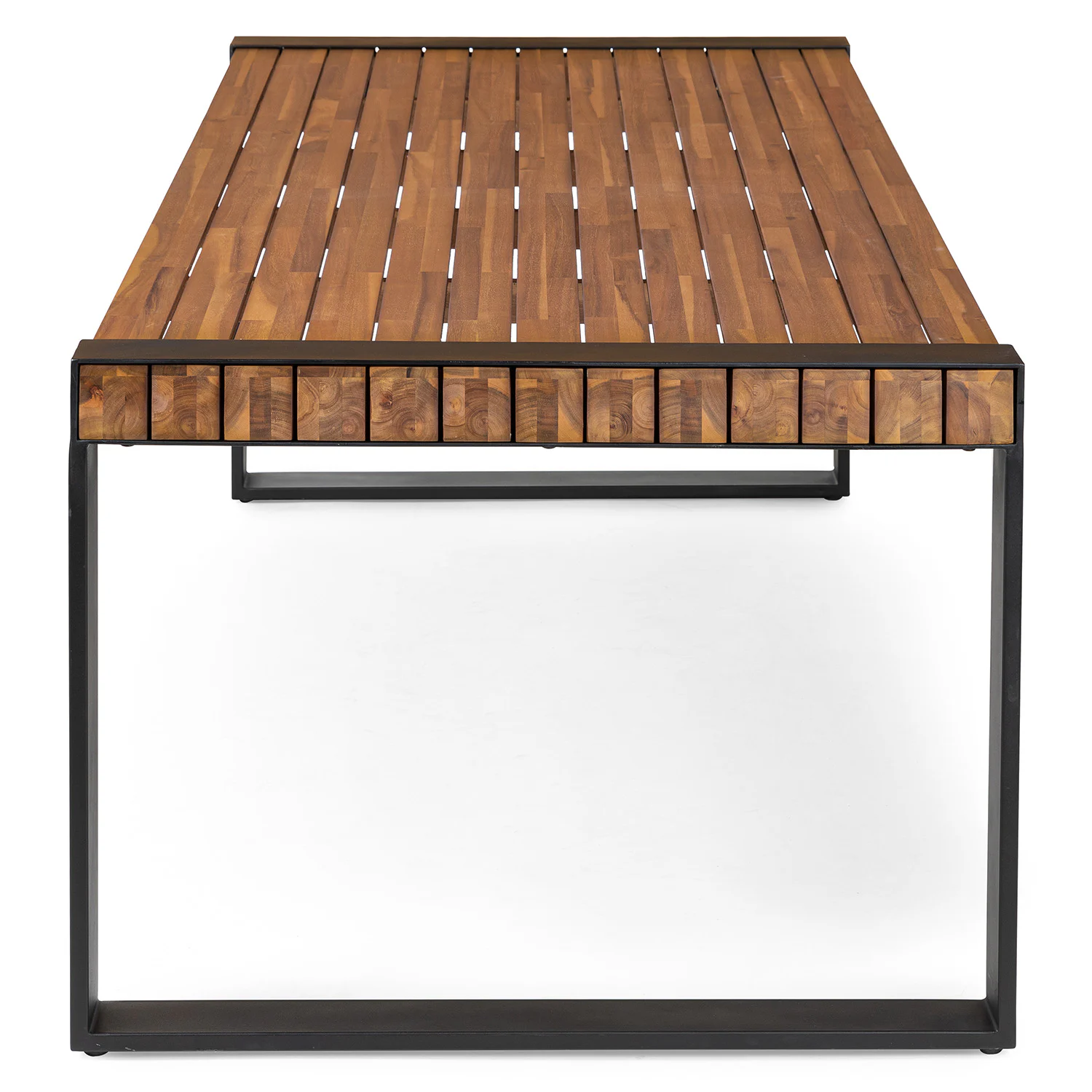 Lubek 94.5" Outdoor Dining Table - Tuscan Brown