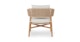 Makali Lily White Lounge Chair - Gallery View 5 of 11.