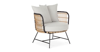Onya Lily White Lounge Chair