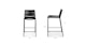 Zina Ember Black Counter Stool - Gallery View 11 of 11.