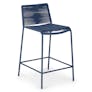Zina Outdoor Counter Stool - Indigo Blue
