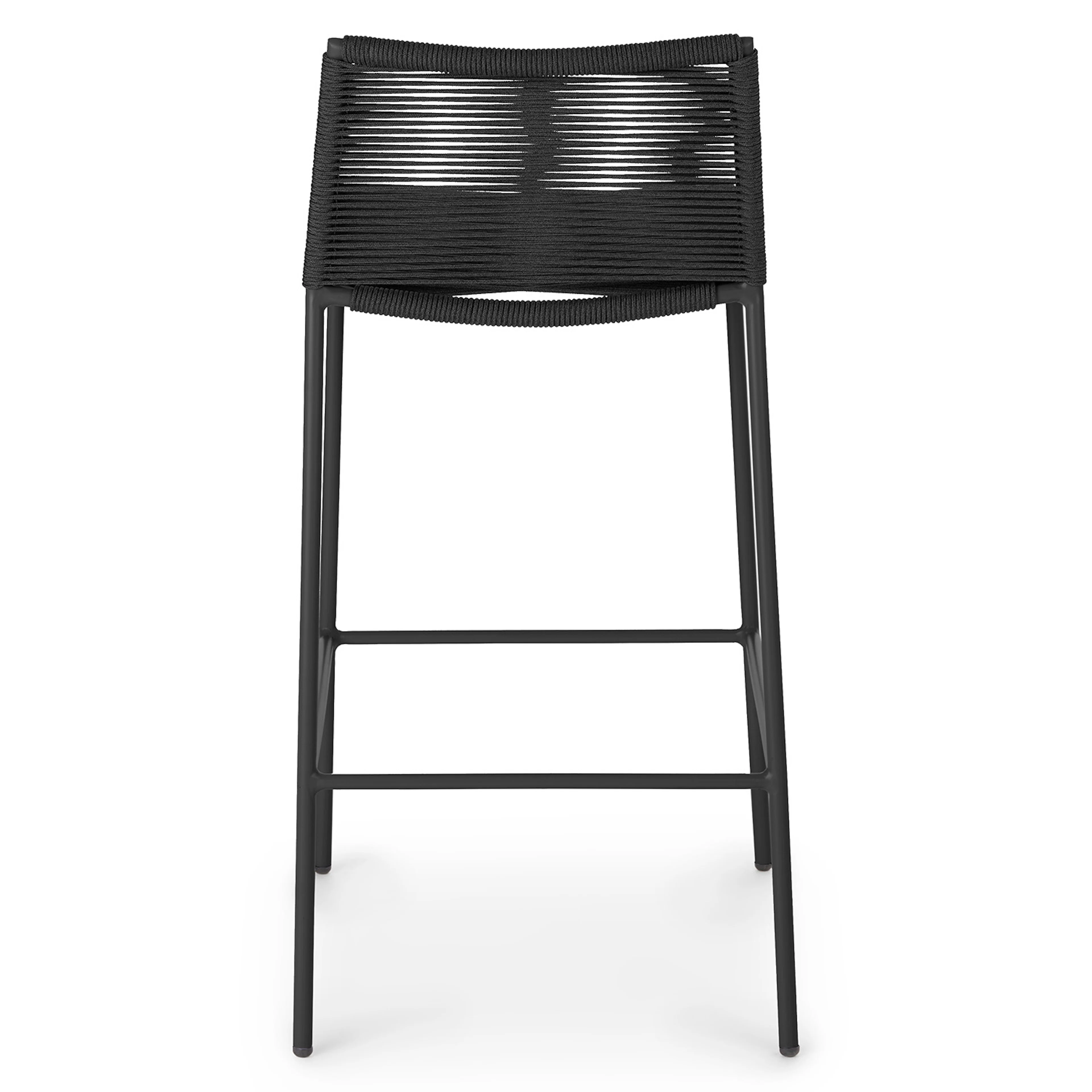 Zina Outdoor Bar Stool - Ember Black