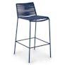 Zina Outdoor Bar Stool - Indigo Blue